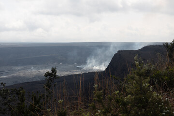 lava field in hawaii