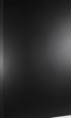 Sleek black aluminum panel, highly polished, reflective  ,  reflective, polished aluminum