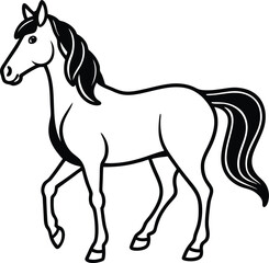 horse vector illustration