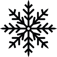 snowflake scatter icon vector illustration