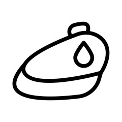 motorcycle fuel tank icon