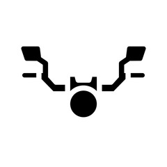motorcycle handlebar icon