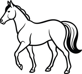 horse vector illustration