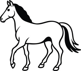 horse vector illustration