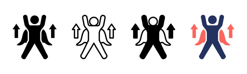 Self icon sheet multiple style collection