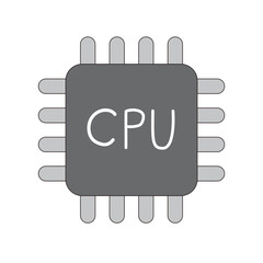 CPUのイラスト