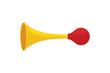Signal horn. Horn Signal vector illustration on white background