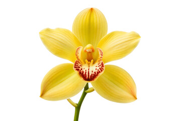 Fototapeta premium orchid isolated on white background