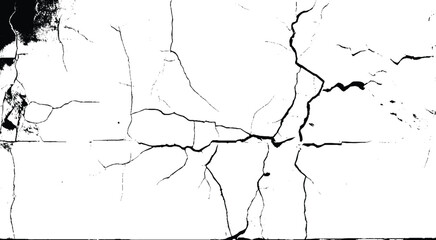 Broken and grated urban street wall construction