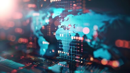 A presentation slide analyzing economic opportunities in global markets.