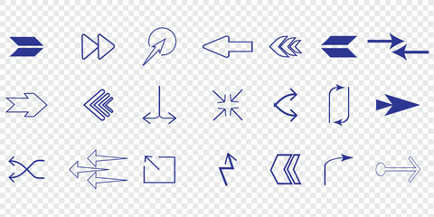 Arrow icons. arrow symbols, and arrow variations.
