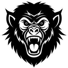 Obraz premium lion head tattoo