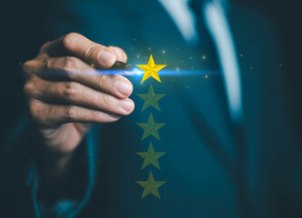 Service reviews with customers, not satisfied with the service, both business concepts, marketing,...