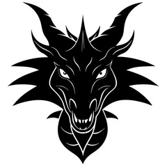 Fototapeta premium wolf tribal tattoo