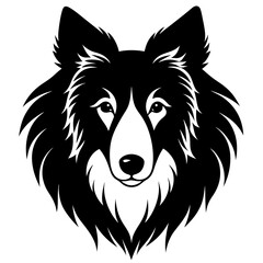Fototapeta premium vector illustration of a dog