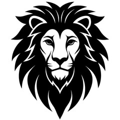 lion head vector