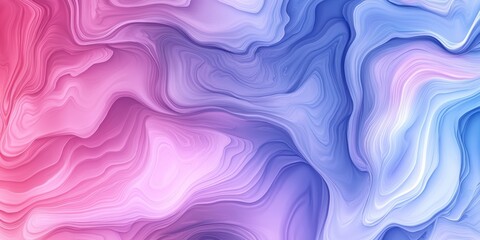 Fototapeta premium Fluid abstract art swirls, pink blue shades blend in mesmerizing fluid motion. Fluid