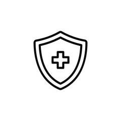 medical insurance icon vector