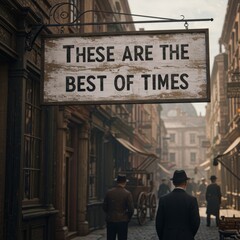 Illustration: Best of Times on a Vintage Street