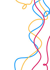 abstract background with colorful lines vintage