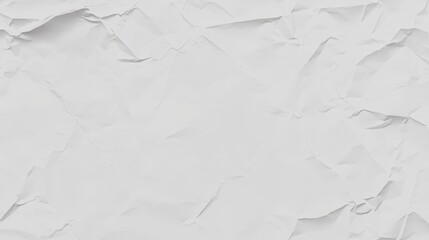 Obraz premium Crumpled White Paper Texture
