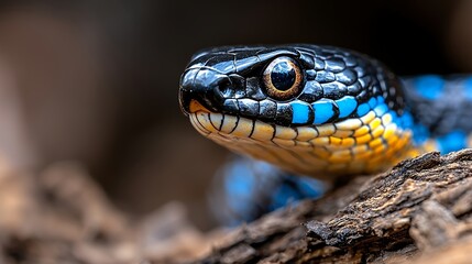Obraz premium Snake Head Close Up