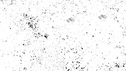 Dark grainy texture on white background. Dust overlay textured. Grain noise particles. Grunge background black and white. Cracks, chips, scratches,