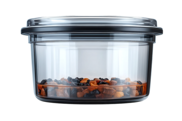 Preparing delightful rumtopf a traditional treat with sweet juicy fruits soaking in rum for on transparent background