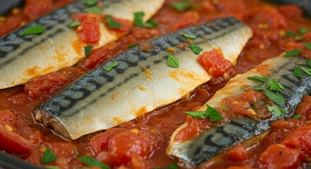 Photo of Baked Mackerel in Tomato Sauce