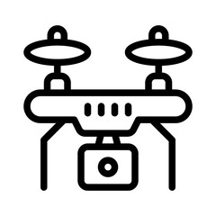 drones line icon