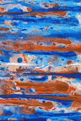 Colorful Abstract Fluid Art Background with Organic Texture and Vivid Details