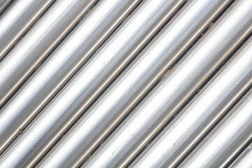 High contrast shiny metallic texture	