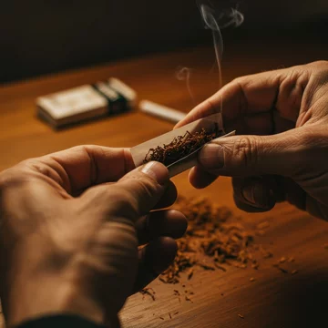 Hand Rolled Cigarette