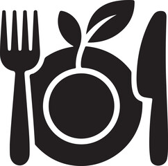 ruit berry food black silhouette icon vector 