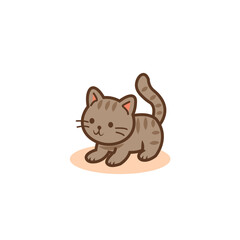 a cute cat illustration