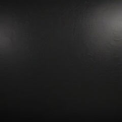 Sleek black leather, smooth texture, dark tone , subtle, rich, shiny