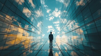 Architect designs and constructs building, organizes space as whole