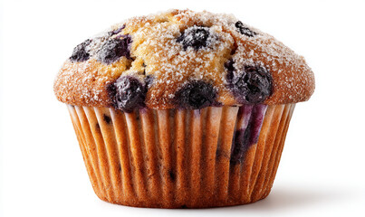 Delicious Blueberry Muffin with Sugar Topping