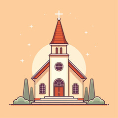 church in the morning