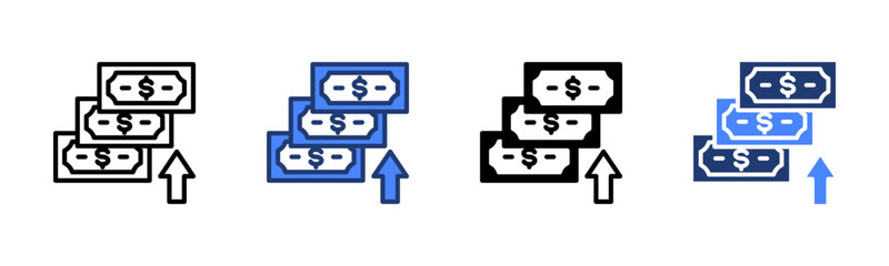 Yield icon sheet multiple style collection