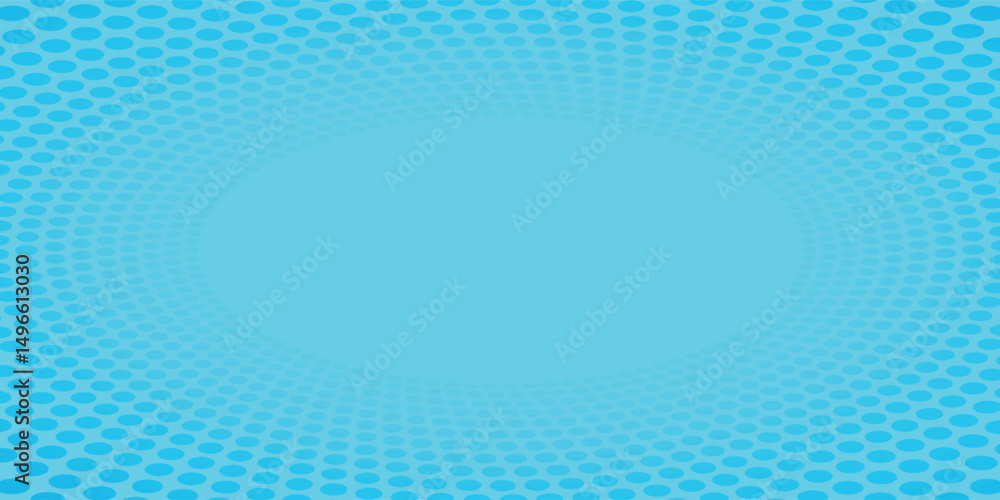 Aufkleber transparent vector gradient blue color halftone background staggered dots pattern modern dotted