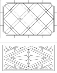 vector illustration sketch image silhouette design decoration ornament background pattern abstract modern vintage 