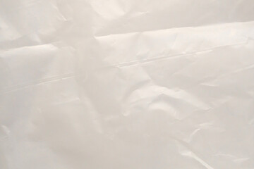 White plastic bag texture background