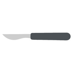 Fototapeta premium Scalpel medical equipment, Healthcare tools illustration, hospital design sublimation 