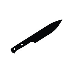 Silhouette of a Knife