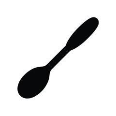 Silhouette of a Spoon

