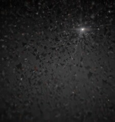 Inky black canvas, diamond-like stars scattered across ,  astronomical,  black