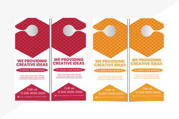 Creative Door hanger design