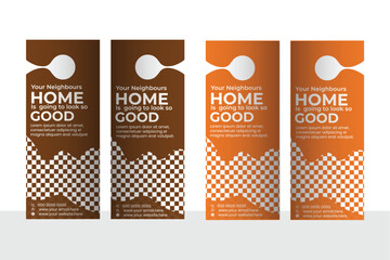 Creative Door hanger design