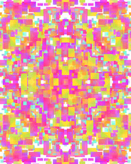 Seamless abstract rainbow  color gradation textured illustration for wallpaper background